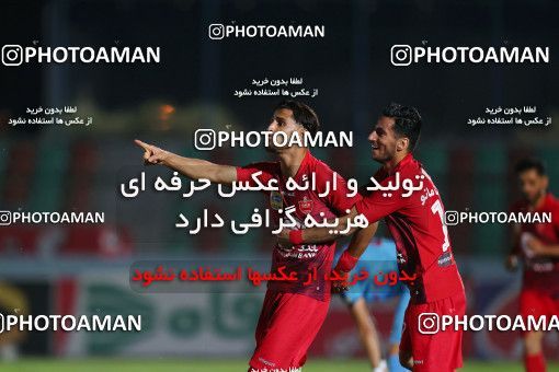 1809230, Tehran, Iran, Iran Football Pro League، Persian Gulf Cup، Week 22، Second Leg، Paykan 1 v 3 Persepolis on 2020/06/28 at Shahr-e Qods Stadium