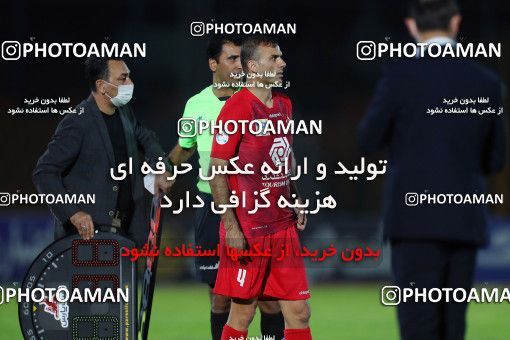 1809231, Tehran, Iran, Iran Football Pro League، Persian Gulf Cup، Week 22، Second Leg، Paykan 1 v 3 Persepolis on 2020/06/28 at Shahr-e Qods Stadium