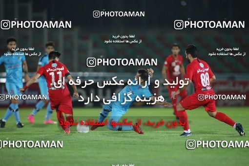 1809269, Tehran, Iran, Iran Football Pro League، Persian Gulf Cup، Week 22، Second Leg، Paykan 1 v 3 Persepolis on 2020/06/28 at Shahr-e Qods Stadium