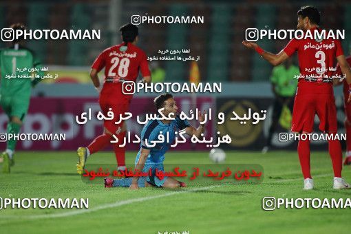 1809340, Tehran, Iran, Iran Football Pro League، Persian Gulf Cup، Week 22، Second Leg، Paykan 1 v 3 Persepolis on 2020/06/28 at Shahr-e Qods Stadium