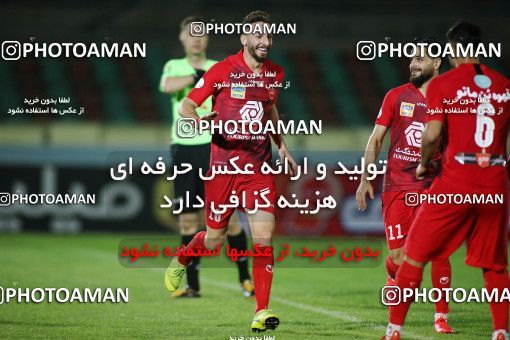 1809321, Tehran, Iran, Iran Football Pro League، Persian Gulf Cup، Week 22، Second Leg، Paykan 1 v 3 Persepolis on 2020/06/28 at Shahr-e Qods Stadium