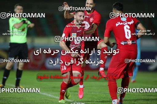 1809313, Tehran, Iran, Iran Football Pro League، Persian Gulf Cup، Week 22، Second Leg، Paykan 1 v 3 Persepolis on 2020/06/28 at Shahr-e Qods Stadium