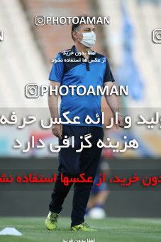 1809524, Tehran, , Iran Football Pro League، Persian Gulf Cup، Week 22، Second Leg، Esteghlal 1 v 1 Saipa on 2020/06/29 at Azadi Stadium