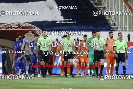 1809445, Tehran, , Iran Football Pro League، Persian Gulf Cup، Week 22، Second Leg، 2020/06/29، Esteghlal 1 - 1 Saipa