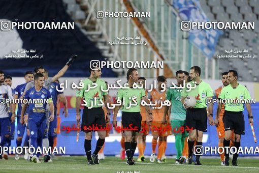 1809466, Tehran, , Iran Football Pro League، Persian Gulf Cup، Week 22، Second Leg، 2020/06/29، Esteghlal 1 - 1 Saipa