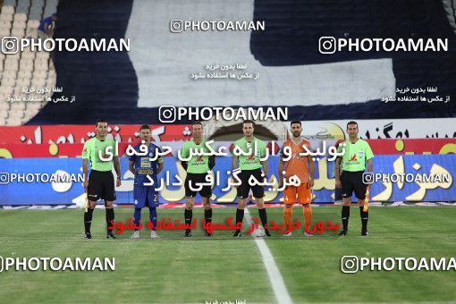 1809582, Tehran, , Iran Football Pro League، Persian Gulf Cup، Week 22، Second Leg، Esteghlal 1 v 1 Saipa on 2020/06/29 at Azadi Stadium