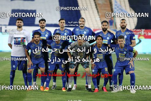 1809474, Tehran, , Iran Football Pro League، Persian Gulf Cup، Week 22، Second Leg، Esteghlal 1 v 1 Saipa on 2020/06/29 at Azadi Stadium
