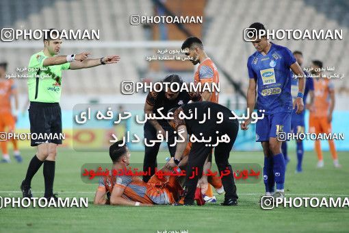 1809437, Tehran, , Iran Football Pro League، Persian Gulf Cup، Week 22، Second Leg، Esteghlal 1 v 1 Saipa on 2020/06/29 at Azadi Stadium