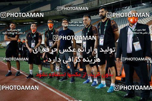 1809653, Tehran, , Iran Football Pro League، Persian Gulf Cup، Week 22، Second Leg، Esteghlal 1 v 1 Saipa on 2020/06/29 at Azadi Stadium