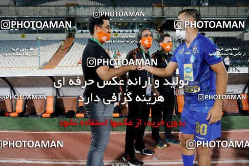 1809648, Iran Football Pro League، Persian Gulf Cup، Week 22، Second Leg، 2020/06/29، Tehran، Azadi Stadium، Esteghlal 1 - ۱ Saipa