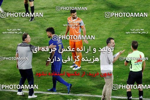 1809654, Tehran, , Iran Football Pro League، Persian Gulf Cup، Week 22، Second Leg، Esteghlal 1 v 1 Saipa on 2020/06/29 at Azadi Stadium