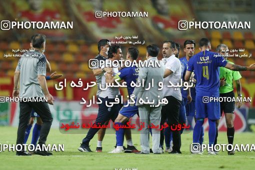 1809719, Ahvaz, , Iran Football Pro League، Persian Gulf Cup، Week 17، Second Leg، Foulad Khouzestan 2 v 1 Esteghlal on 2020/06/24 at Foolad Arena