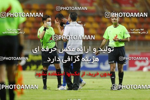 1809702, Ahvaz, , Iran Football Pro League، Persian Gulf Cup، Week 17، Second Leg، Foulad Khouzestan 2 v 1 Esteghlal on 2020/06/24 at Foolad Arena