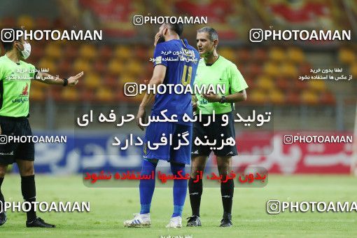 1809711, Ahvaz, , Iran Football Pro League، Persian Gulf Cup، Week 17، Second Leg، Foulad Khouzestan 2 v 1 Esteghlal on 2020/06/24 at Foolad Arena