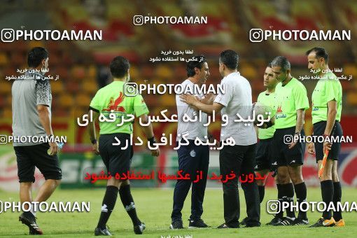 1809720, Ahvaz, , Iran Football Pro League، Persian Gulf Cup، Week 17، Second Leg، Foulad Khouzestan 2 v 1 Esteghlal on 2020/06/24 at Foolad Arena