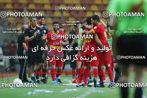 1809729, Ahvaz, , Iran Football Pro League، Persian Gulf Cup، Week 17، Second Leg، Foulad Khouzestan 2 v 1 Esteghlal on 2020/06/24 at Foolad Arena