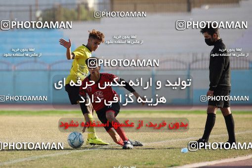 1814157, Bushehr, , لیگ مناطق فوتبال امیدهای کشور, 2021-2022 season, Week 2, First Leg,  2 v 0  on 2022/02/06 at Shahid Beheshti Stadium