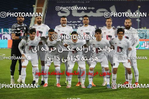 1816782, Tehran, Iran, لیگ برتر فوتبال ایران، Persian Gulf Cup، Week 17، Second Leg، Esteghlal 1 v 0 Zob Ahan Esfahan on 2022/02/13 at Azadi Stadium