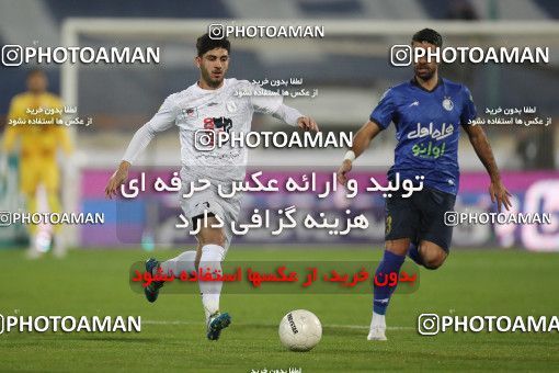 1816655, Tehran, Iran, لیگ برتر فوتبال ایران، Persian Gulf Cup، Week 17، Second Leg، Esteghlal 1 v 0 Zob Ahan Esfahan on 2022/02/13 at Azadi Stadium