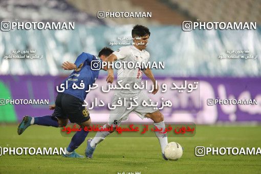 1816704, Tehran, Iran, لیگ برتر فوتبال ایران، Persian Gulf Cup، Week 17، Second Leg، Esteghlal 1 v 0 Zob Ahan Esfahan on 2022/02/13 at Azadi Stadium