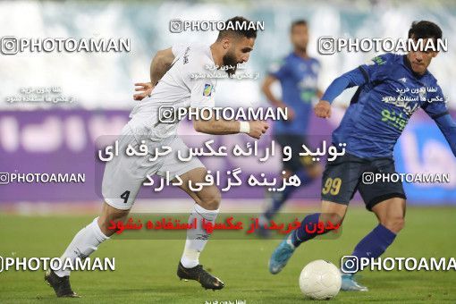 1816649, Tehran, Iran, لیگ برتر فوتبال ایران، Persian Gulf Cup، Week 17، Second Leg، Esteghlal 1 v 0 Zob Ahan Esfahan on 2022/02/13 at Azadi Stadium