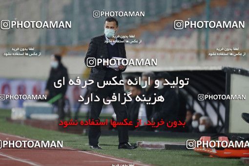 1816657, Tehran, Iran, لیگ برتر فوتبال ایران، Persian Gulf Cup، Week 17، Second Leg، Esteghlal 1 v 0 Zob Ahan Esfahan on 2022/02/13 at Azadi Stadium