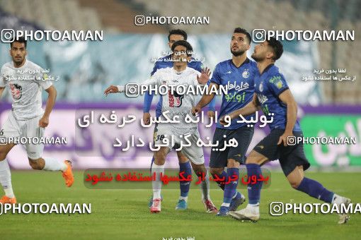 1816714, Tehran, Iran, لیگ برتر فوتبال ایران، Persian Gulf Cup، Week 17، Second Leg، Esteghlal 1 v 0 Zob Ahan Esfahan on 2022/02/13 at Azadi Stadium