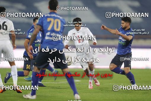1816764, Tehran, Iran, لیگ برتر فوتبال ایران، Persian Gulf Cup، Week 17، Second Leg، Esteghlal 1 v 0 Zob Ahan Esfahan on 2022/02/13 at Azadi Stadium