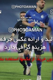1816851, Tehran, Iran, لیگ برتر فوتبال ایران، Persian Gulf Cup، Week 17، Second Leg، Esteghlal 1 v 0 Zob Ahan Esfahan on 2022/02/13 at Azadi Stadium