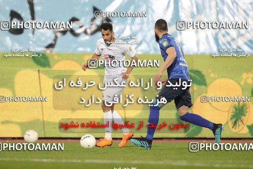 1816795, Tehran, Iran, لیگ برتر فوتبال ایران، Persian Gulf Cup، Week 17، Second Leg، Esteghlal 1 v 0 Zob Ahan Esfahan on 2022/02/13 at Azadi Stadium