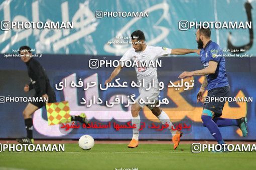 1816792, Tehran, Iran, لیگ برتر فوتبال ایران، Persian Gulf Cup، Week 17، Second Leg، Esteghlal 1 v 0 Zob Ahan Esfahan on 2022/02/13 at Azadi Stadium