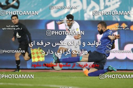 1816767, Tehran, Iran, لیگ برتر فوتبال ایران، Persian Gulf Cup، Week 17، Second Leg، Esteghlal 1 v 0 Zob Ahan Esfahan on 2022/02/13 at Azadi Stadium