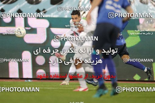 1816815, لیگ برتر فوتبال ایران، Persian Gulf Cup، Week 17، Second Leg، 2022/02/13، Tehran، Azadi Stadium، Esteghlal 1 - 0 Zob Ahan Esfahan