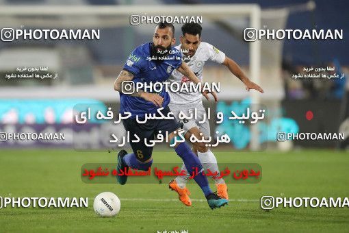 1816809, Tehran, Iran, لیگ برتر فوتبال ایران، Persian Gulf Cup، Week 17، Second Leg، Esteghlal 1 v 0 Zob Ahan Esfahan on 2022/02/13 at Azadi Stadium