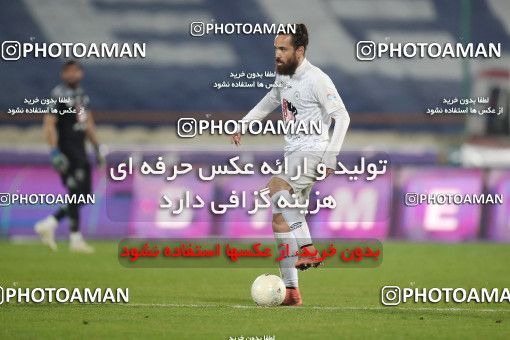 1816651, Tehran, Iran, لیگ برتر فوتبال ایران، Persian Gulf Cup، Week 17، Second Leg، Esteghlal 1 v 0 Zob Ahan Esfahan on 2022/02/13 at Azadi Stadium