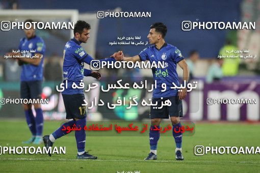 1816807, Tehran, Iran, لیگ برتر فوتبال ایران، Persian Gulf Cup، Week 17، Second Leg، Esteghlal 1 v 0 Zob Ahan Esfahan on 2022/02/13 at Azadi Stadium