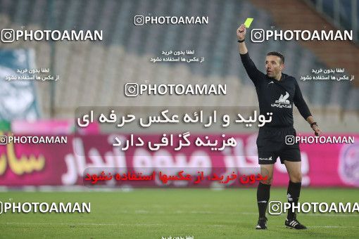 1816788, Tehran, Iran, لیگ برتر فوتبال ایران، Persian Gulf Cup، Week 17، Second Leg، Esteghlal 1 v 0 Zob Ahan Esfahan on 2022/02/13 at Azadi Stadium