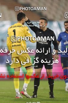 1816666, Tehran, Iran, لیگ برتر فوتبال ایران، Persian Gulf Cup، Week 17، Second Leg، Esteghlal 1 v 0 Zob Ahan Esfahan on 2022/02/13 at Azadi Stadium