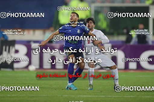 1816750, Tehran, Iran, لیگ برتر فوتبال ایران، Persian Gulf Cup، Week 17، Second Leg، Esteghlal 1 v 0 Zob Ahan Esfahan on 2022/02/13 at Azadi Stadium