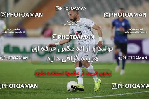1816697, Tehran, Iran, لیگ برتر فوتبال ایران، Persian Gulf Cup، Week 17، Second Leg، Esteghlal 1 v 0 Zob Ahan Esfahan on 2022/02/13 at Azadi Stadium