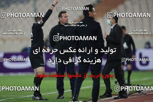 1816819, Tehran, Iran, لیگ برتر فوتبال ایران، Persian Gulf Cup، Week 17، Second Leg، Esteghlal 1 v 0 Zob Ahan Esfahan on 2022/02/13 at Azadi Stadium
