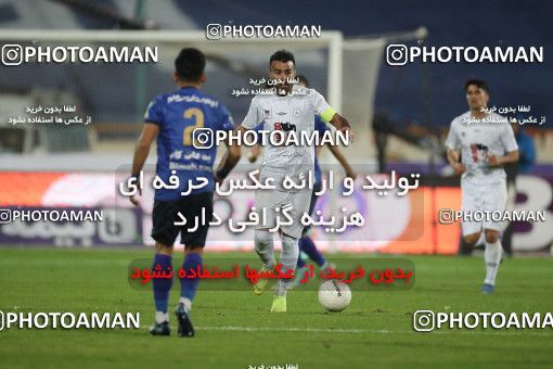 1816754, Tehran, Iran, لیگ برتر فوتبال ایران، Persian Gulf Cup، Week 17، Second Leg، Esteghlal 1 v 0 Zob Ahan Esfahan on 2022/02/13 at Azadi Stadium