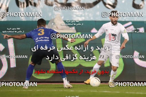 1816771, Tehran, Iran, لیگ برتر فوتبال ایران، Persian Gulf Cup، Week 17، Second Leg، Esteghlal 1 v 0 Zob Ahan Esfahan on 2022/02/13 at Azadi Stadium