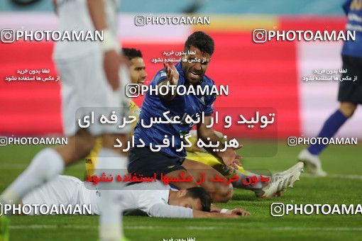 1816705, Tehran, Iran, لیگ برتر فوتبال ایران، Persian Gulf Cup، Week 17، Second Leg، Esteghlal 1 v 0 Zob Ahan Esfahan on 2022/02/13 at Azadi Stadium