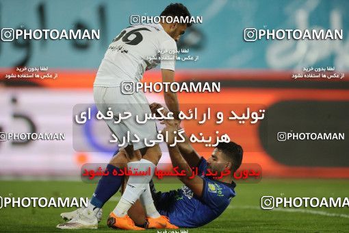 1816741, Tehran, Iran, لیگ برتر فوتبال ایران، Persian Gulf Cup، Week 17، Second Leg، Esteghlal 1 v 0 Zob Ahan Esfahan on 2022/02/13 at Azadi Stadium