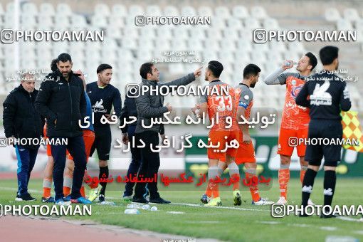 1819303, Tehran, , Iran Football Pro League، Persian Gulf Cup، Week 16، Second Leg، Saipa 3 v 1 Zob Ahan Esfahan on 2019/12/20 at Shahid Dastgerdi Stadium