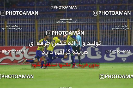 1821214, Iran Football Pro League، Persian Gulf Cup، Week 14، First Leg، 2019/12/10، null، Behnam Mohammadi Stadium، Naft M Soleyman 2 - ۱ Saipa