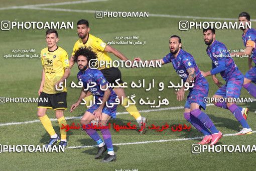 1824382, Tehran, , لیگ برتر فوتبال ایران، Persian Gulf Cup، Week 18، Second Leg، Havadar S.C. 0 v 0 Sepahan on 2022/02/18 at Shahid Dastgerdi Stadium