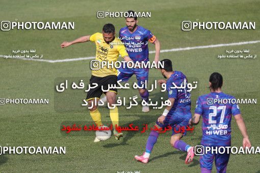 1824176, Tehran, , لیگ برتر فوتبال ایران، Persian Gulf Cup، Week 18، Second Leg، Havadar S.C. 0 v 0 Sepahan on 2022/02/18 at Shahid Dastgerdi Stadium