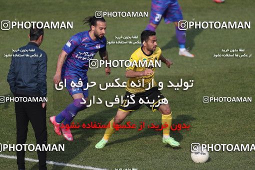 1824372, Tehran, , لیگ برتر فوتبال ایران، Persian Gulf Cup، Week 18، Second Leg، Havadar S.C. 0 v 0 Sepahan on 2022/02/18 at Shahid Dastgerdi Stadium